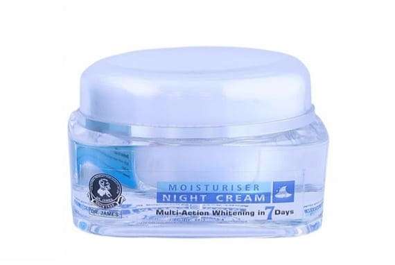 Dr James Glutathione Skin Whitening Night Cream