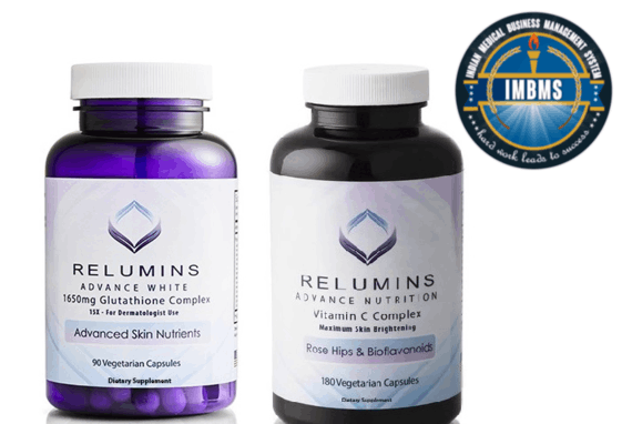 Relumins 1650mg glutathione with Vitamin C 1000Mg capsules