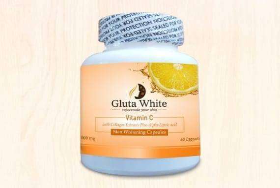 Gluta white vitamin c capsule with collagen | glutathione capsules