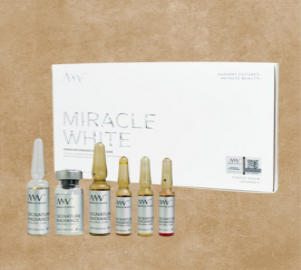 Miracle White 80000mg Glutathione Skin Whitening Injection