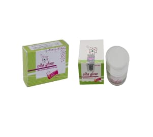 Vita Glow Glutathione Skin Whitening Night Cream and Soap