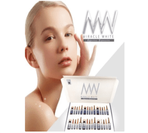 Miracle white 18000 mg skin whitening injection