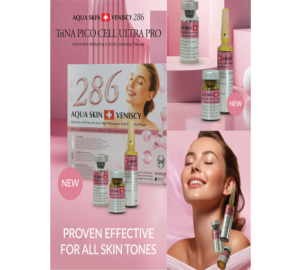 Aqua Skin Veniscy 286 TriNa Pico Cell Glutathione Injection