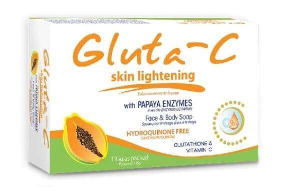 Gluta C Skin Lightening Papaya full Body Whitening Soap 