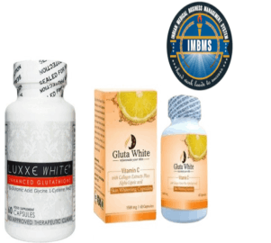 LUXXE white enhanced glutathione with gluta white vitamin c capsules