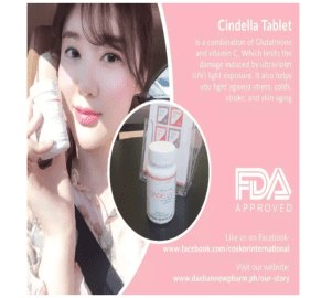 Cindella Amino Finest with Glutathione & Vitamin C 800 mg tablets