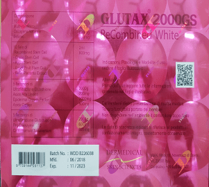 Glutax 2000gs ReCombined White 10 Sessions Injection
