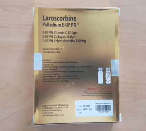 Laroscorbine Palladium E UF PN Vitamin C Collagen Injection