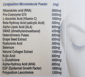Aqua Skin lightening injection