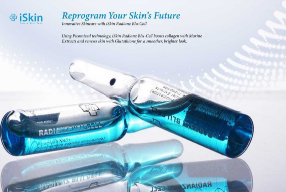 iSkin Radianz Blu Cell NAD Plus Glutathione Injection