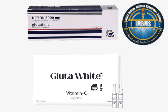 rition 5000mg glutathione with gluta white vitamin c injection