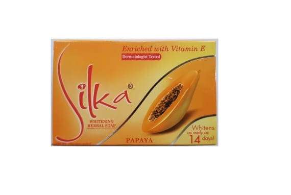 Silka Papaya Skin Whitening Soap 135gm