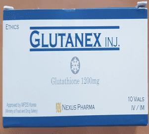 Glutanex Drip Set 1200mg Glutathione Lipoticin 300mg Asconex 10g Vitamin C Injection