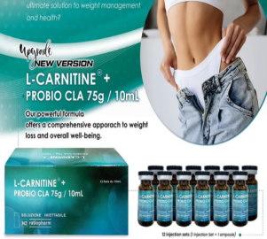 Ratiopharm L Carnitine Probio CLA 75g 10ml Weight Loss Injection