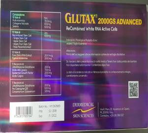 Glutax 2000gs Advanced ReCombined White RNA Active Cells Injection