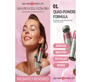 Aqua Skin Veniscy 286 TriNa Pico Cell Glutathione Injection