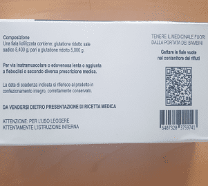Rition 5000 mg Glutathione injection