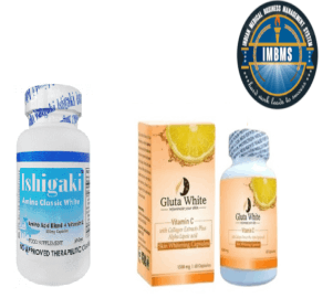 Ishigaki amino classic white glutathione with gluta white vitamin c capsules