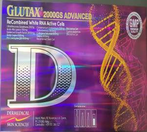Glutax 2000gs Advanced ReCombined White RNA Active Cells Injection