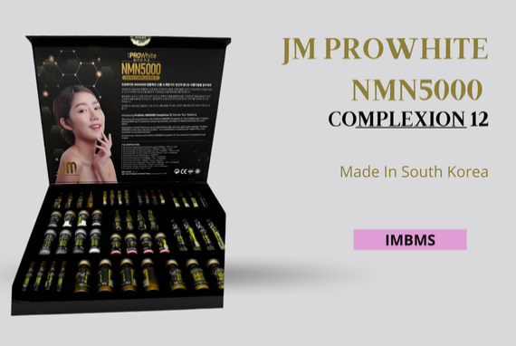 JM Prowhite NMN5000 Complexion 12 Skin Whitening Glutathione Injection