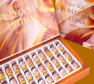 Aqua Skin Pure Gold Ultima 800000mg Glutathione Injection