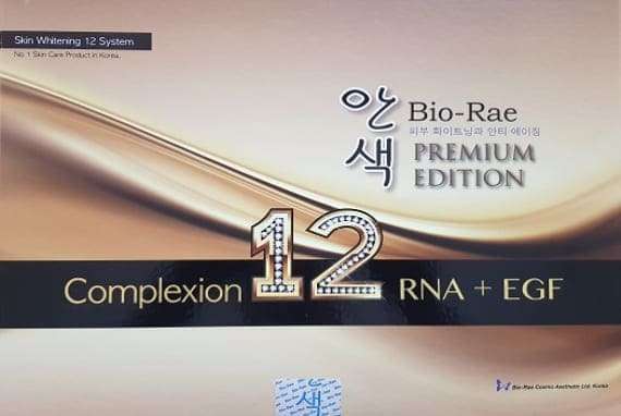 Bio Rae Complexion 12 Skin Whitening  Injection 4 Sessions 