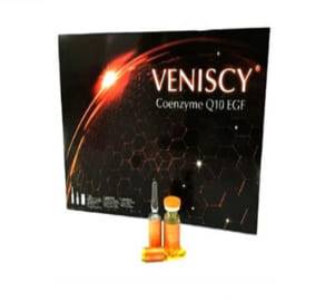 Veniscy Coenzyme Q10 EGF Glutathione Skin Whitening 7 Sessions Injection