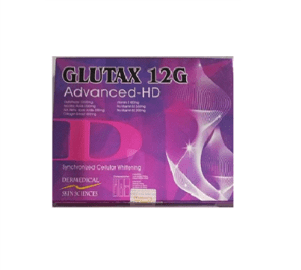 GLUTAX 12G Advanced HD 6 Sessions Glutathione Skin Whitening Injection 