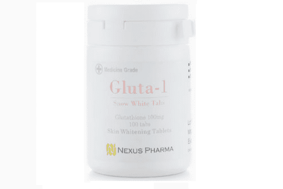 Gluta 1 Nexus Pharma Snow White Glutathione Skin Whitening Capsules