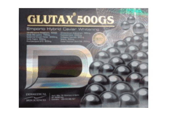 Glutax 500gs White Reverse Skin Whitening 10 Sessions Injection