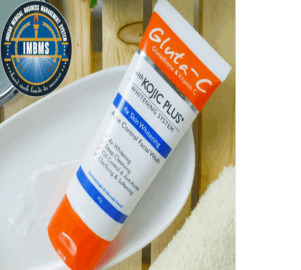 Gluta c kojic plus acne control facial wash