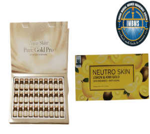 aqua skin pure gold pro ultra with neutro skin vitamin c