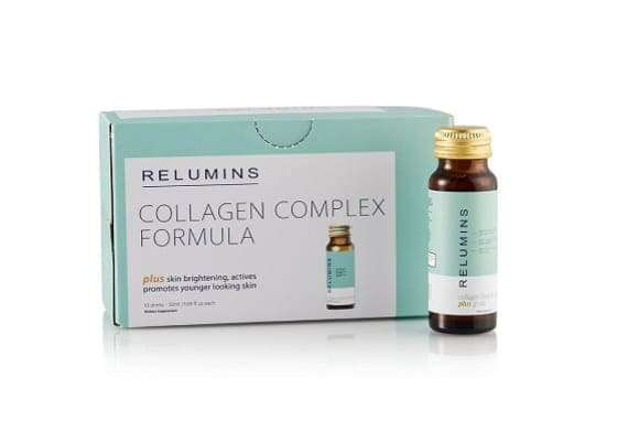 Relumins Collagen Complex Formula Skin Whitening and Anti Aging Drink Apple Flavor