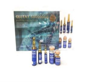 Glutax 680000gr snornas intense white skin whitening injection