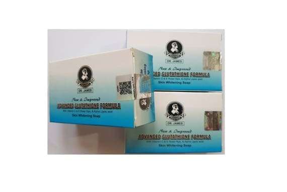 Dr James Advanced Glutathione Skin Whitening Soap Pack of 3
