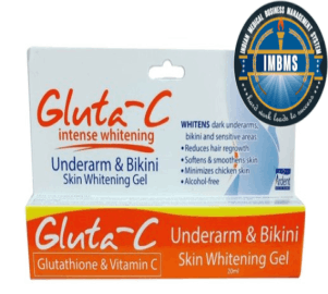 Gluta C Underarm Bikini Skin Whitening Gel
